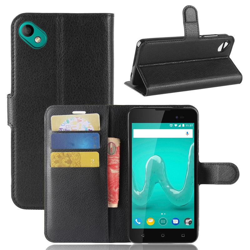 Capa Carteira Tipo Livro Wallet para Wiko Sunny 2 Plus