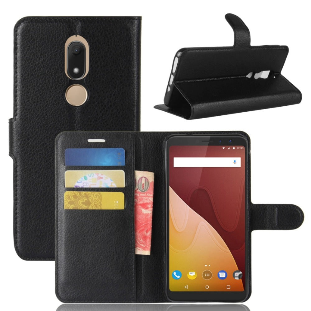 Capa Carteira Tipo Livro Wallet para Wiko View Prime - Multi4you®