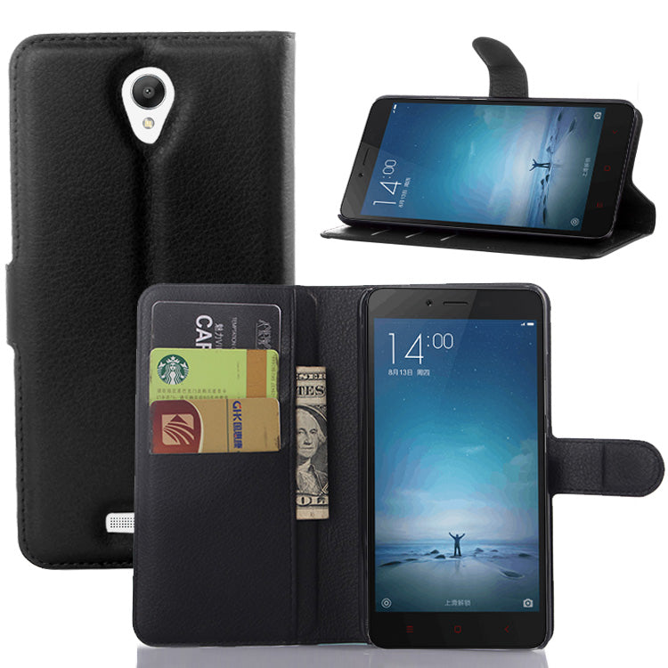 Capa Carteira Tipo Livro Wallet para Xiaomi Redmi Note 2
