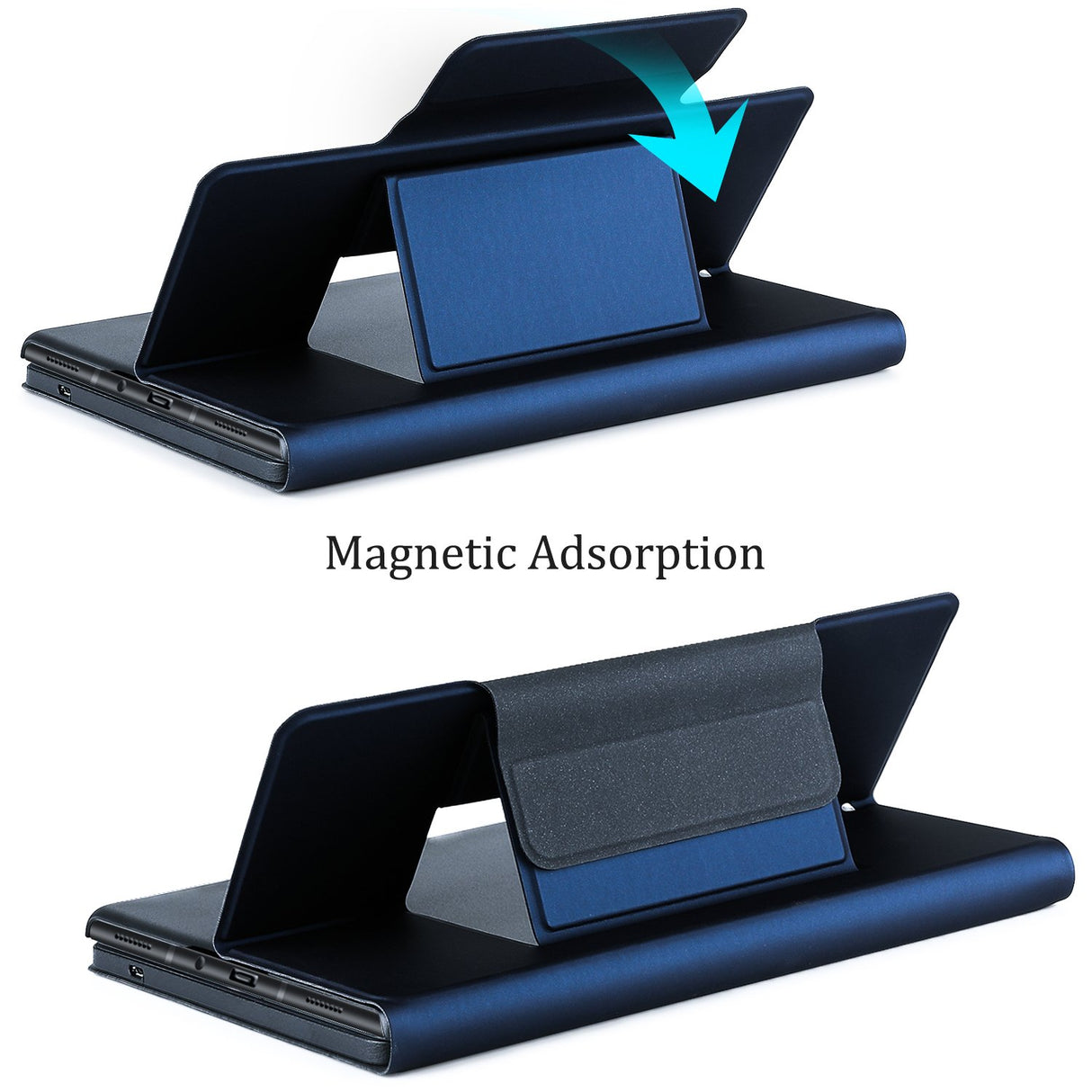 Capa Teclado Bluetooth para Samsung Galaxy Tab S3 SM-T820 / T825 9.7" (Azul)