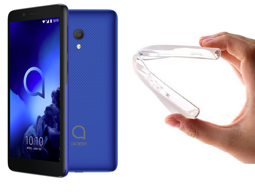 Capa Transparente Gel TPU Silicone para Alcatel 1c (2019) - Multi4you®