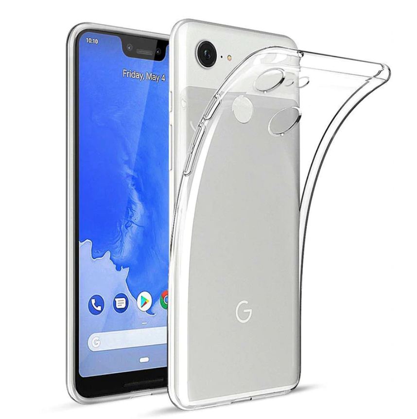 Capa Transparente Gel TPU Silicone para Google Pixel 3 XL