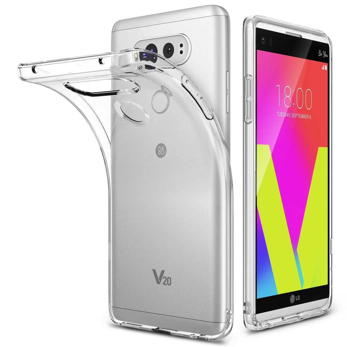 Capa Transparente Gel TPU Silicone para LG V20 - Multi4you®