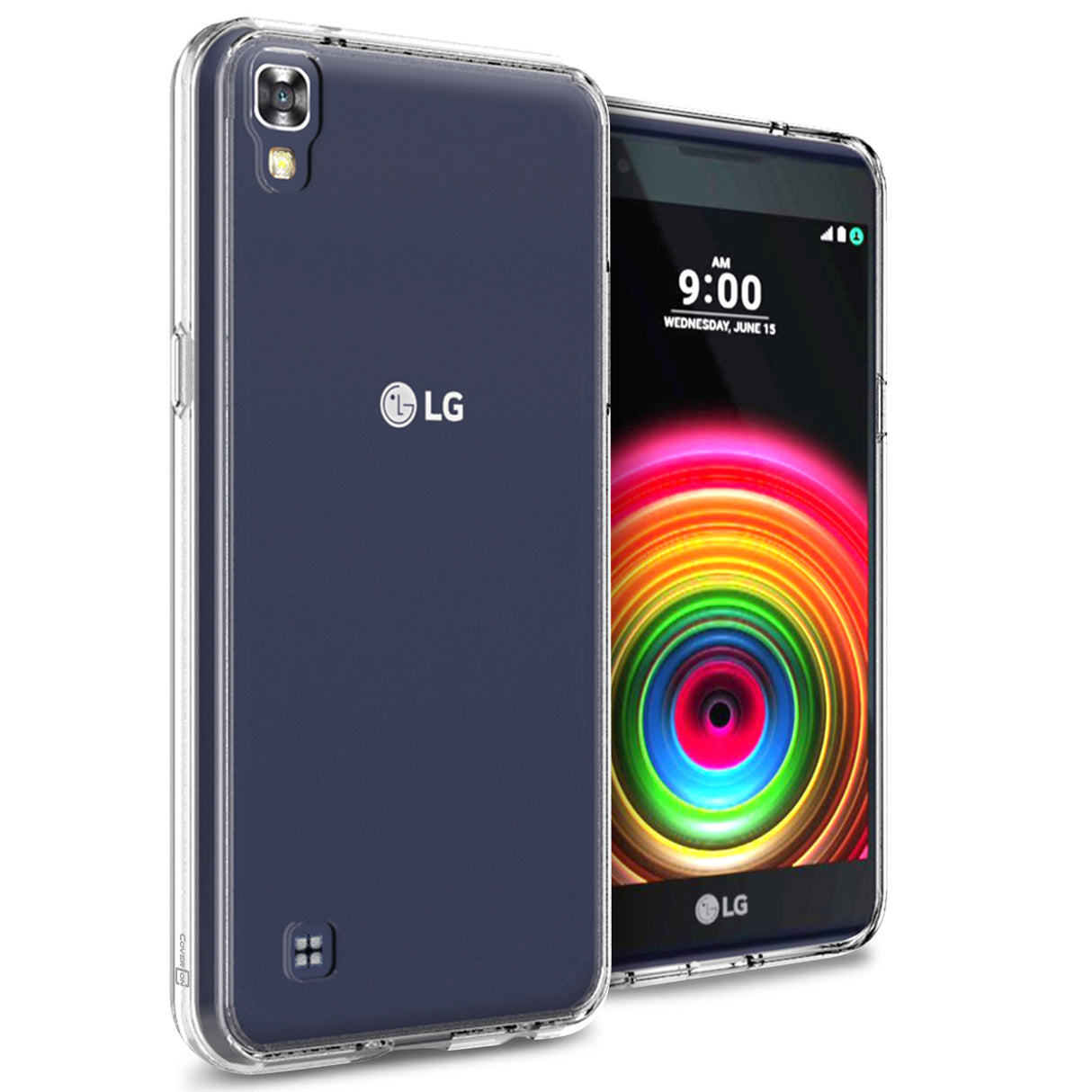Capa Transparente Gel TPU Silicone para LG X power