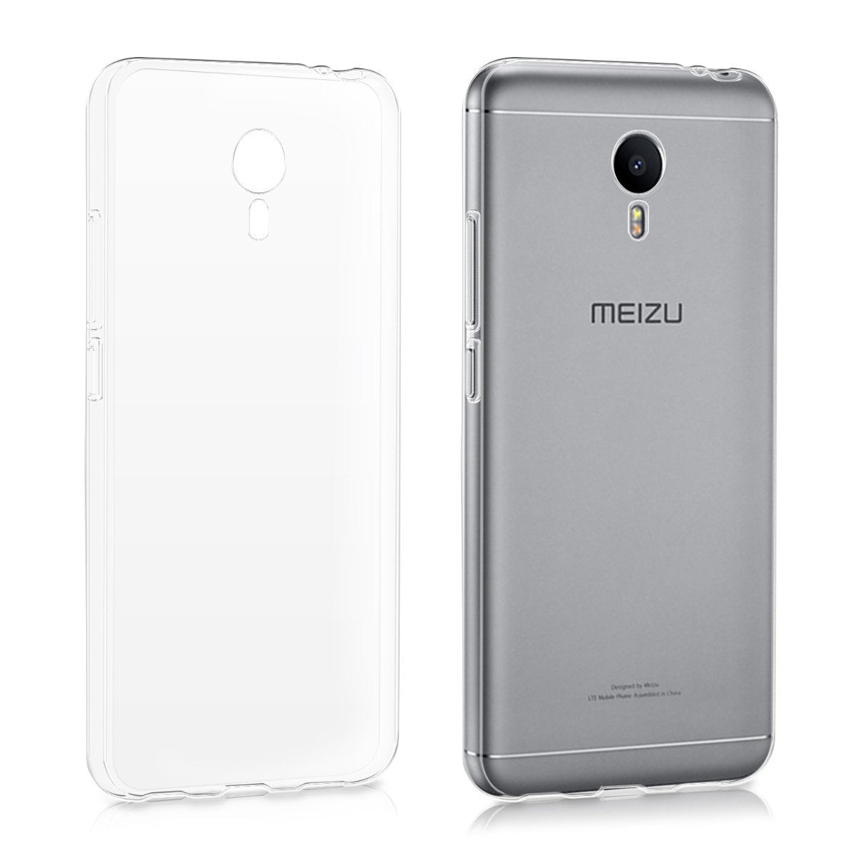 Capa Transparente Gel TPU Silicone para Meizu M3 Note