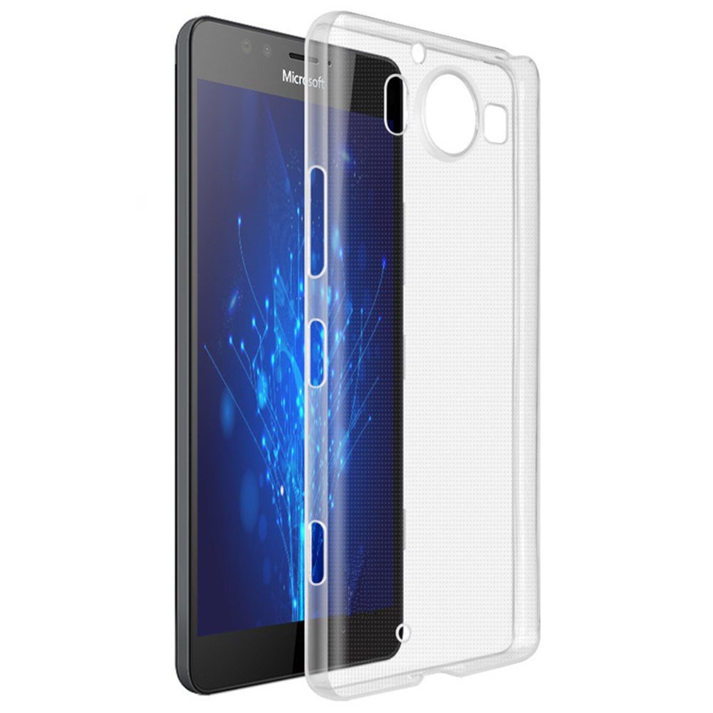 Capa Transparente Gel TPU Silicone para Microsoft Lumia 950 XL