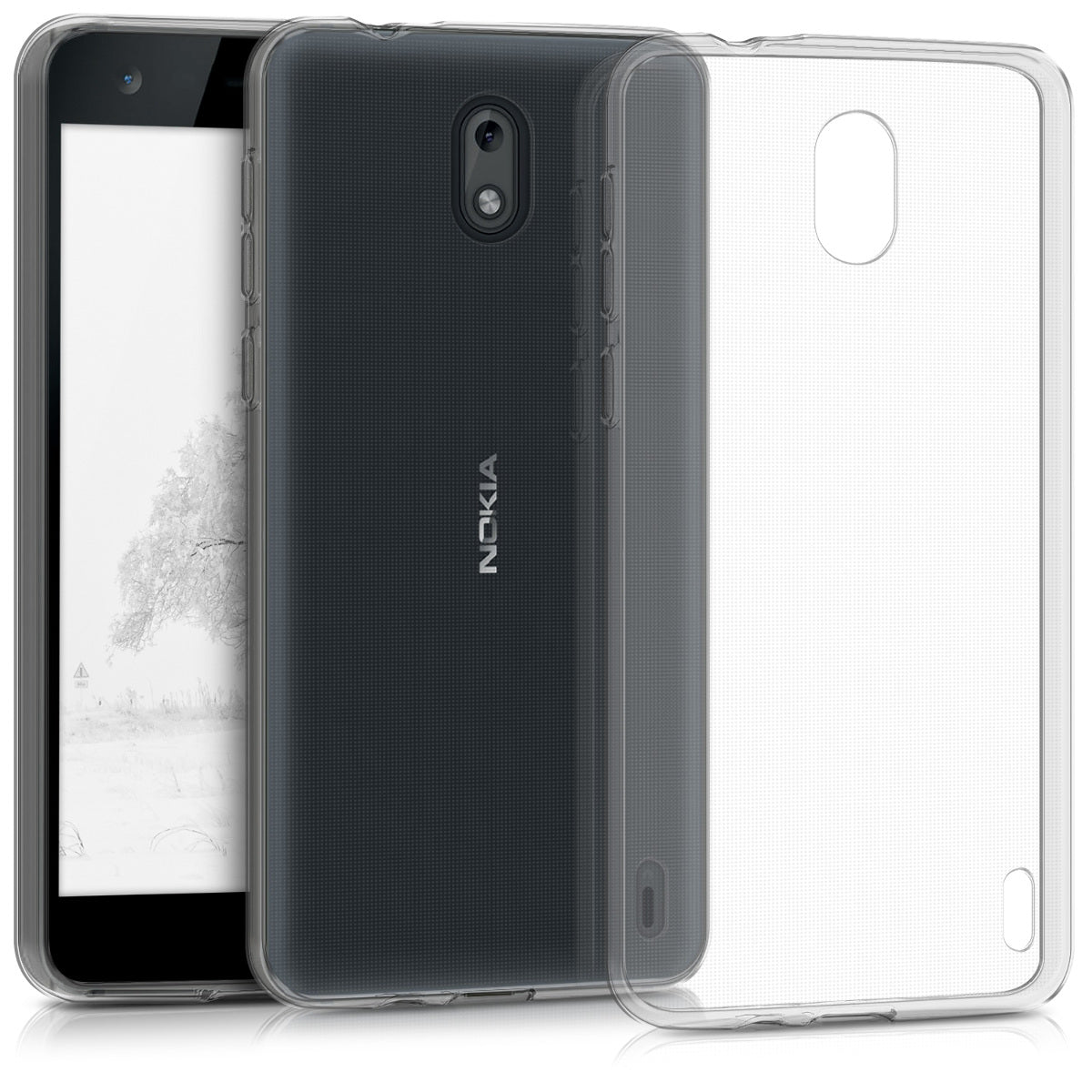 Capa Transparente Gel TPU Silicone para Nokia 2 - Multi4you®