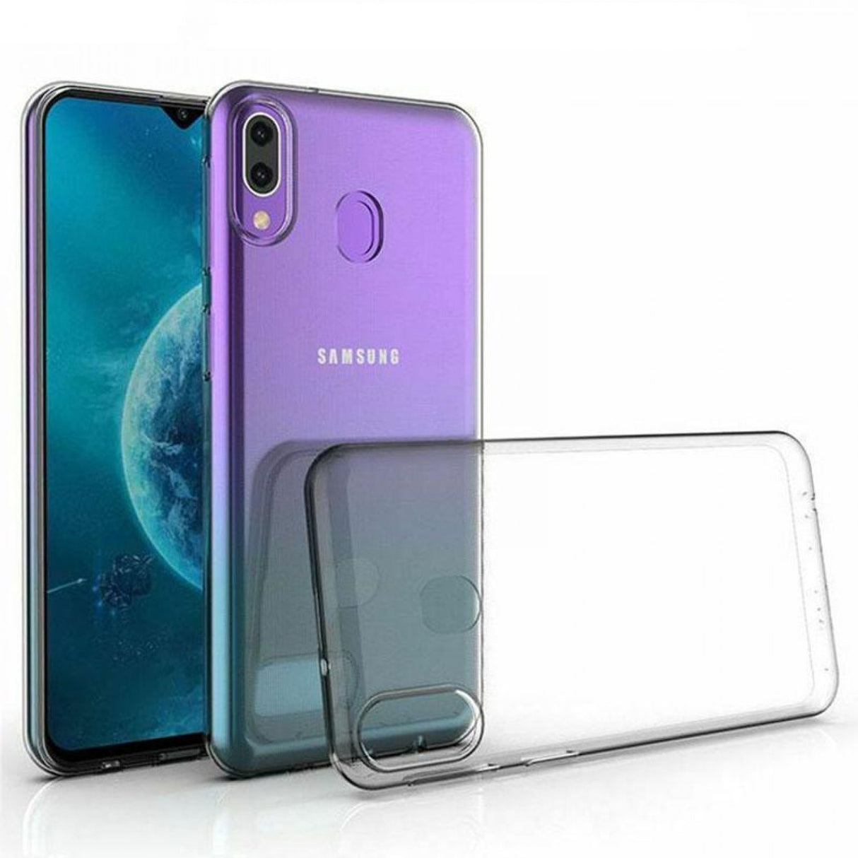 Capa Transparente Gel TPU Silicone para Samsung Galaxy A20 - Multi4you®