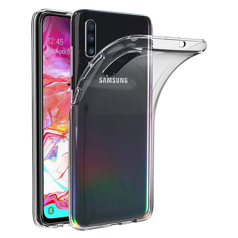 Capa Transparente Gel TPU Silicone para Samsung Galaxy A70 - Multi4you®