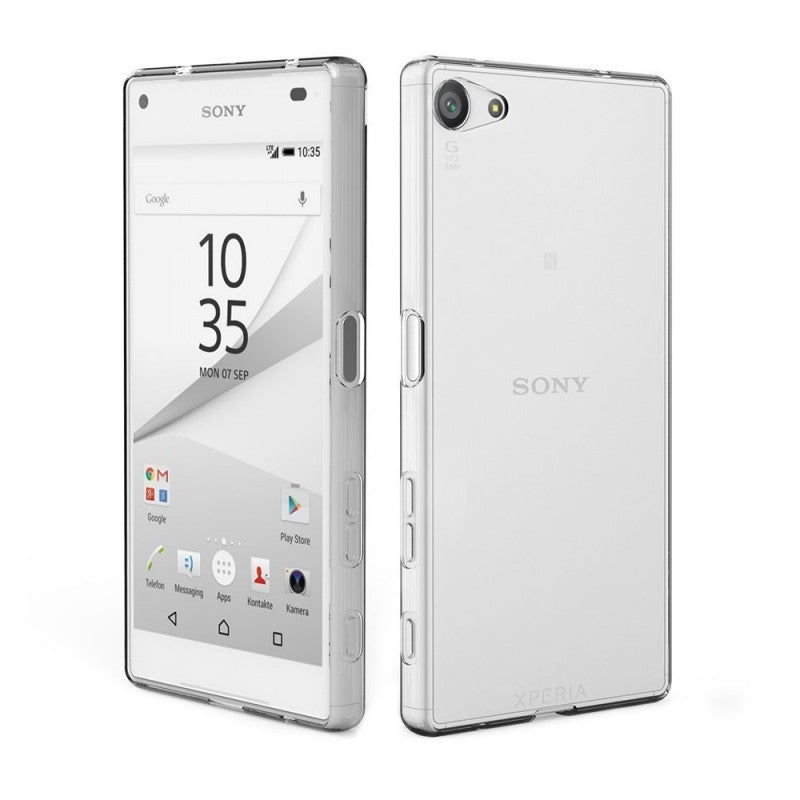 Capa Transparente Gel TPU Silicone para Sony Xperia Z5 Compact