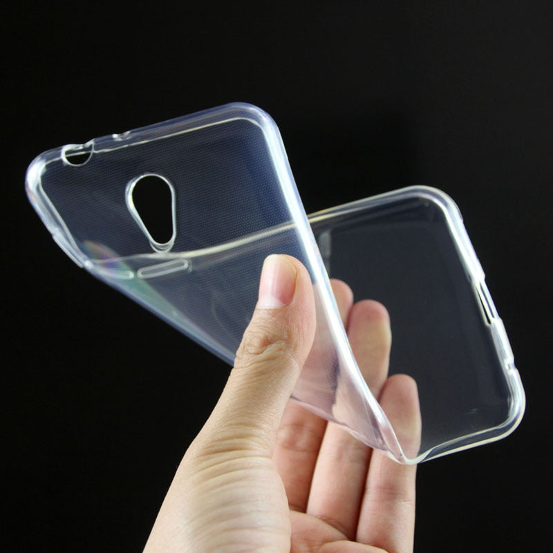 Capa Transparente Gel TPU Silicone para Vodafone Smart prime 7