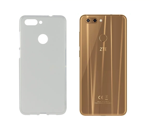 Capa Transparente Gel TPU Silicone para ZTE Blade V9 - Multi4you®
