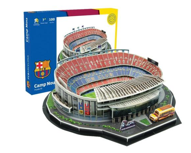 Nanostad - Puzzle 3D Estádio Camp Nou