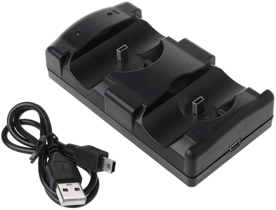 Carregador Dock Station 2 em 1 para Comando PS3 e Move Multi4you