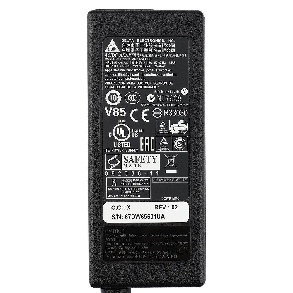 Carregador Original (Delta) para Acer 65w - 19V - 3,42A Conector 5.5 x 1.7mm