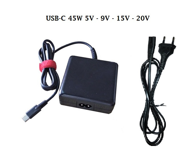Carregador USB-C 45W 5V a 20V para Smartphone - Tablet - Portátil - Multi4you®