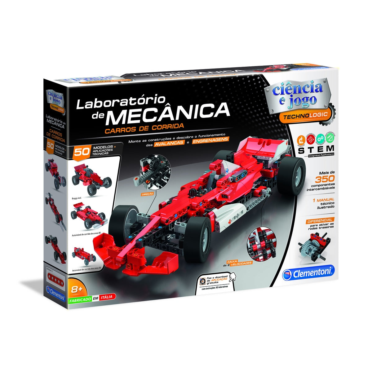 Clementoni Laboratório de Mecânica: Carros de Corrida - 67579