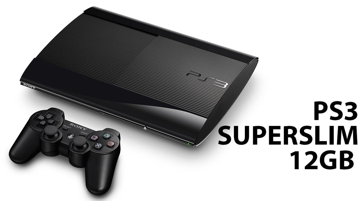 Consola Sony PS3 Super Slim 12GB - (Grade B)