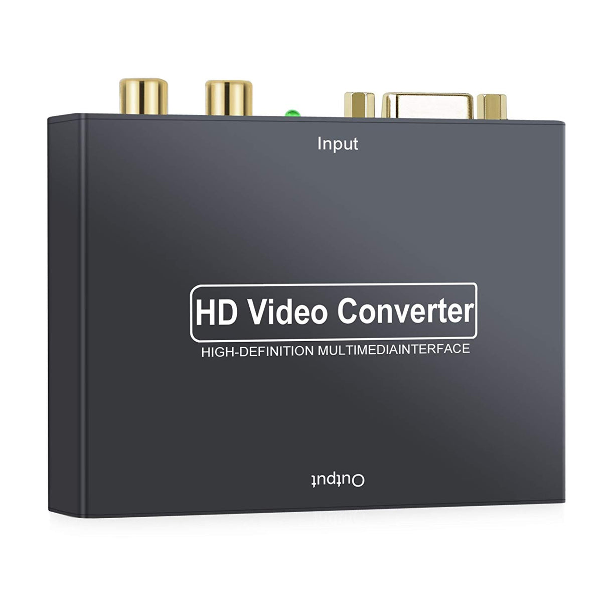 Conversor VGA RCA para HDMI Full HD 1080P 1.65 Gbps VGA R/L Stereo Anti-Interferência - Multi4you®