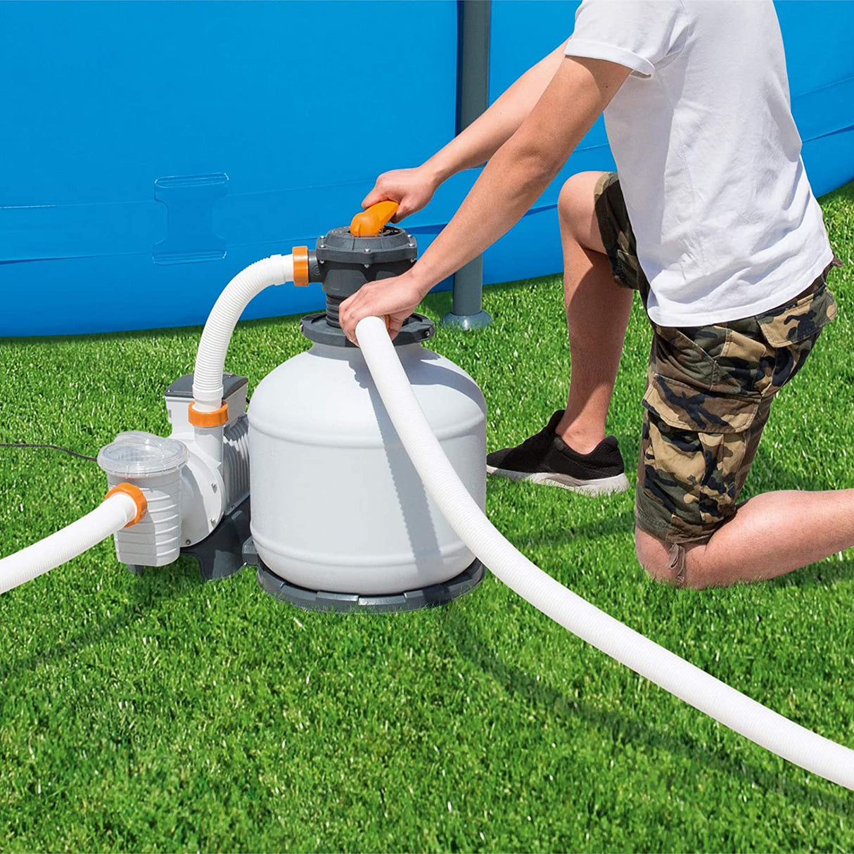 Bestway 58486 - 9800 L - H FLUXCLEAR SAND FILTER BOMBA