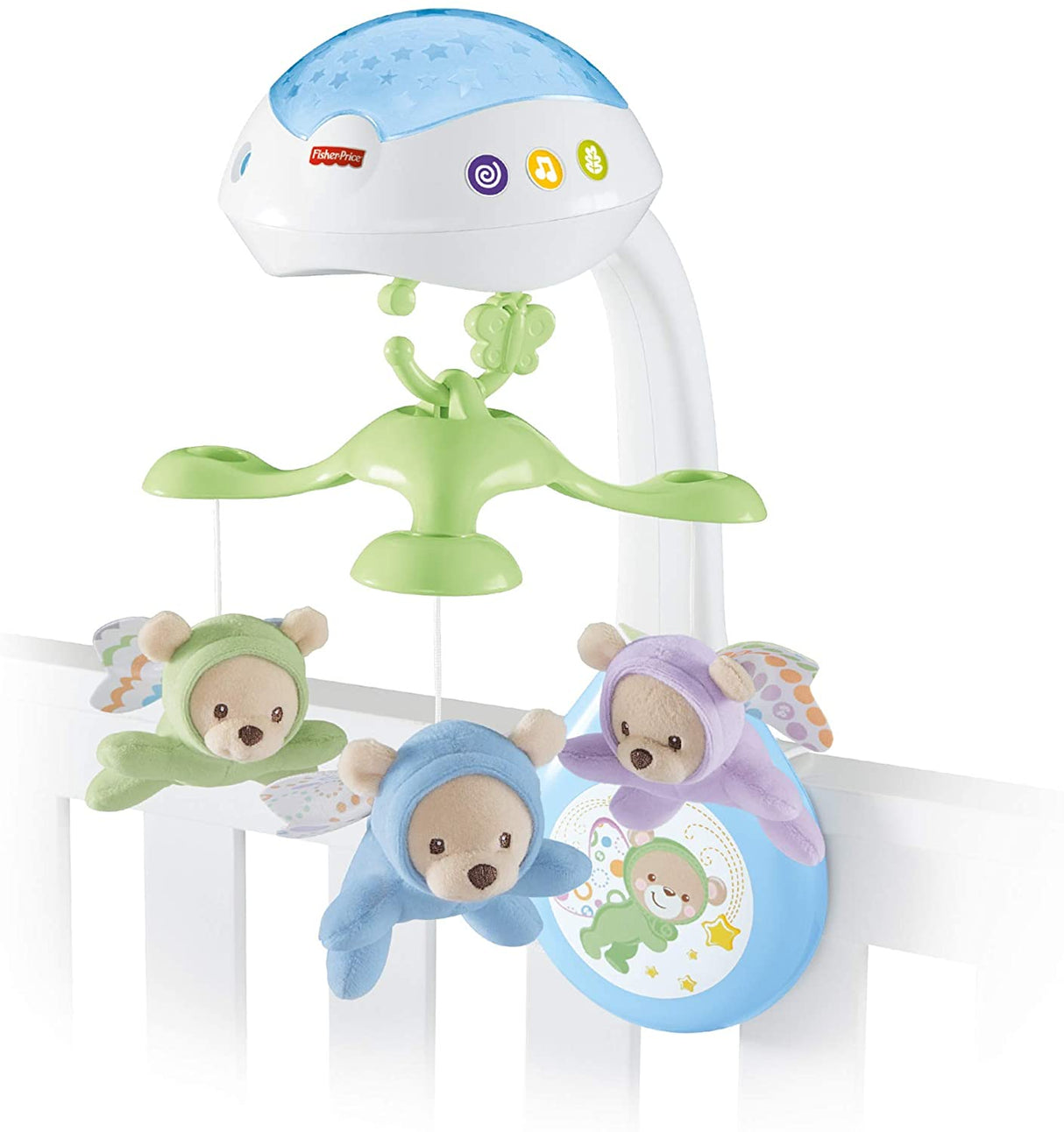 Fisher-Price Móbile Sons da Natureza com Projetor de Estrelas