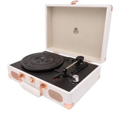 Gira-Discos Retro Soho -Branco