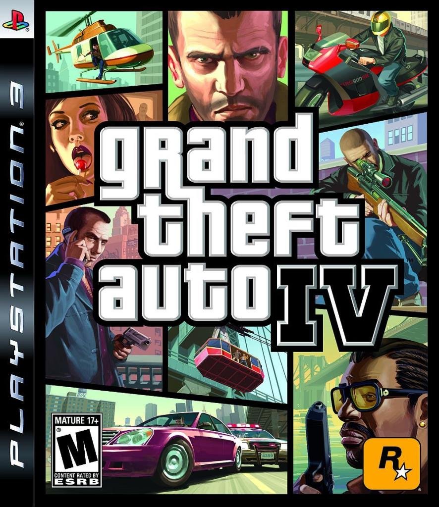 GTA 4 - Grand Theft Auto IV - PS3 (GRADE B)