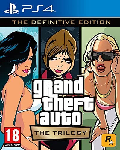 GTA Grand Theft Auto TRILOGY - PS4 (Definitive Edition)