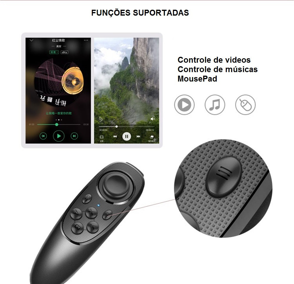 GamePad e Comando VR3D (Android / iOS / PC) - Multi4you®