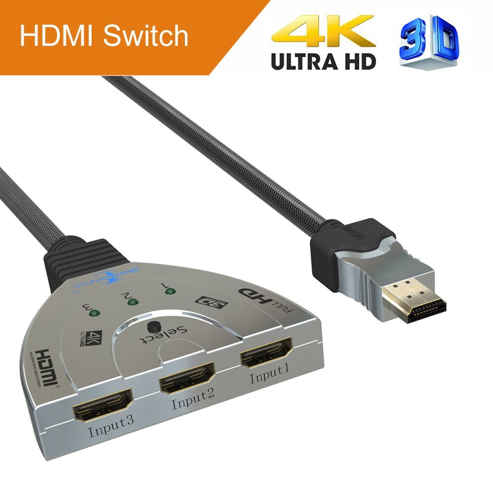 Goronya Switch HDMI 3 x 1 - 4k 3D