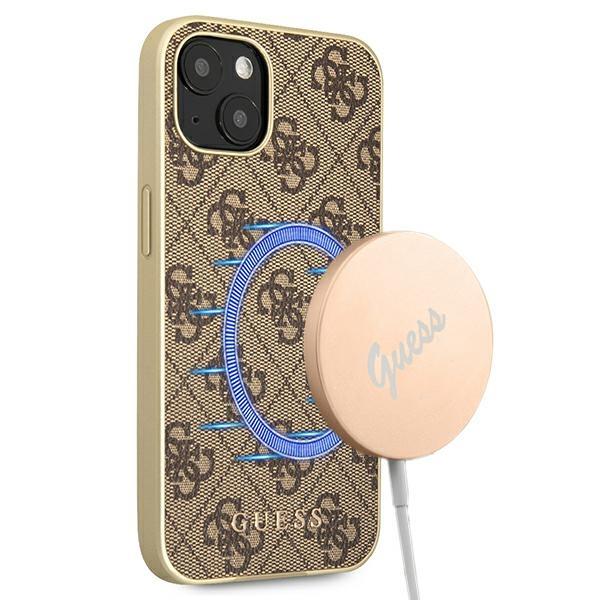 Guess Capa para iPhone 13 6.1" 4G Collection + Magsafe
