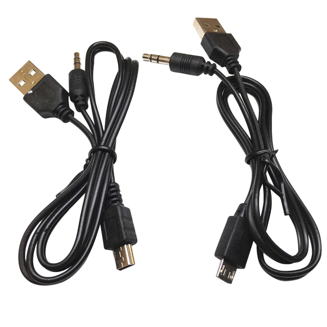 Cabo Micro USB para USB e Jack 3.5mm