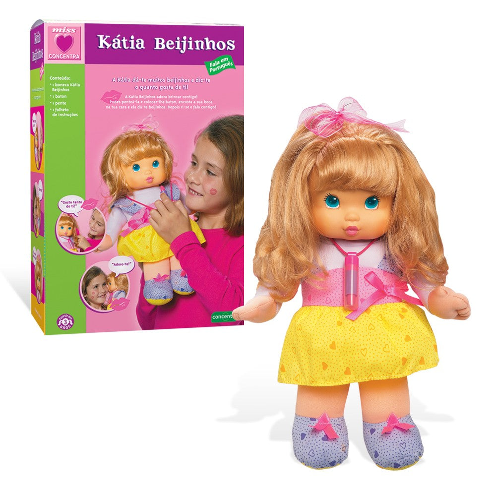 Boneca Kátia Beijinhos - Concentra
