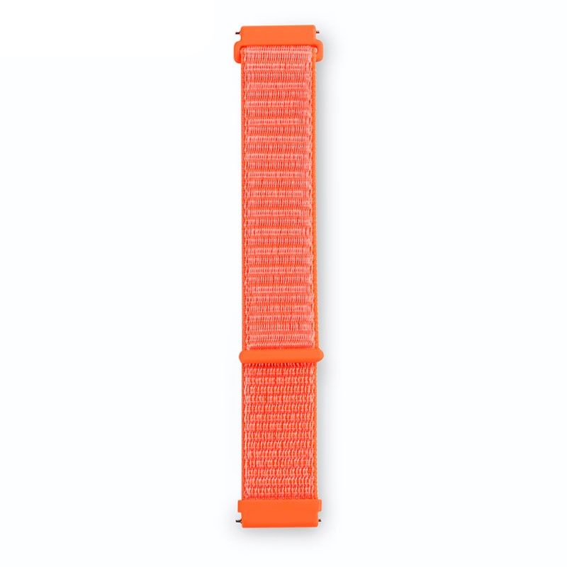Pulseira de Substituição 20mm Xiaomi Amazfit GTS / Bip / Bip Lite / Bip S / GTR 42mm / Ticwatch / Huawei / Samsung Nylon (Laranja)