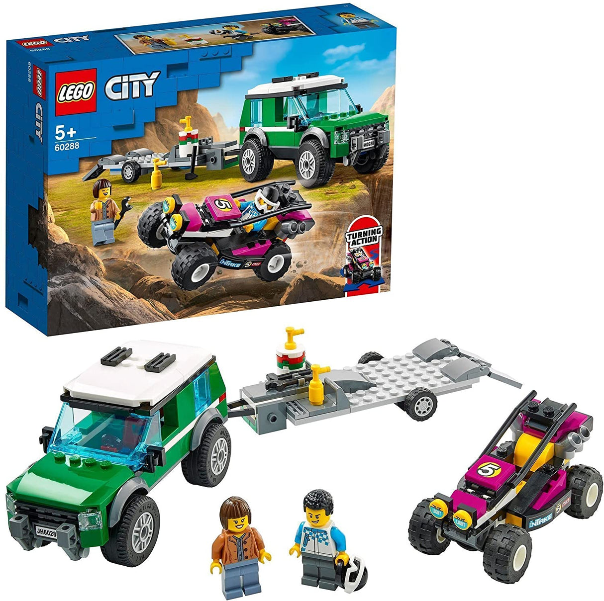 LEGO City - Transportador De Buggy De Corrida - 60288