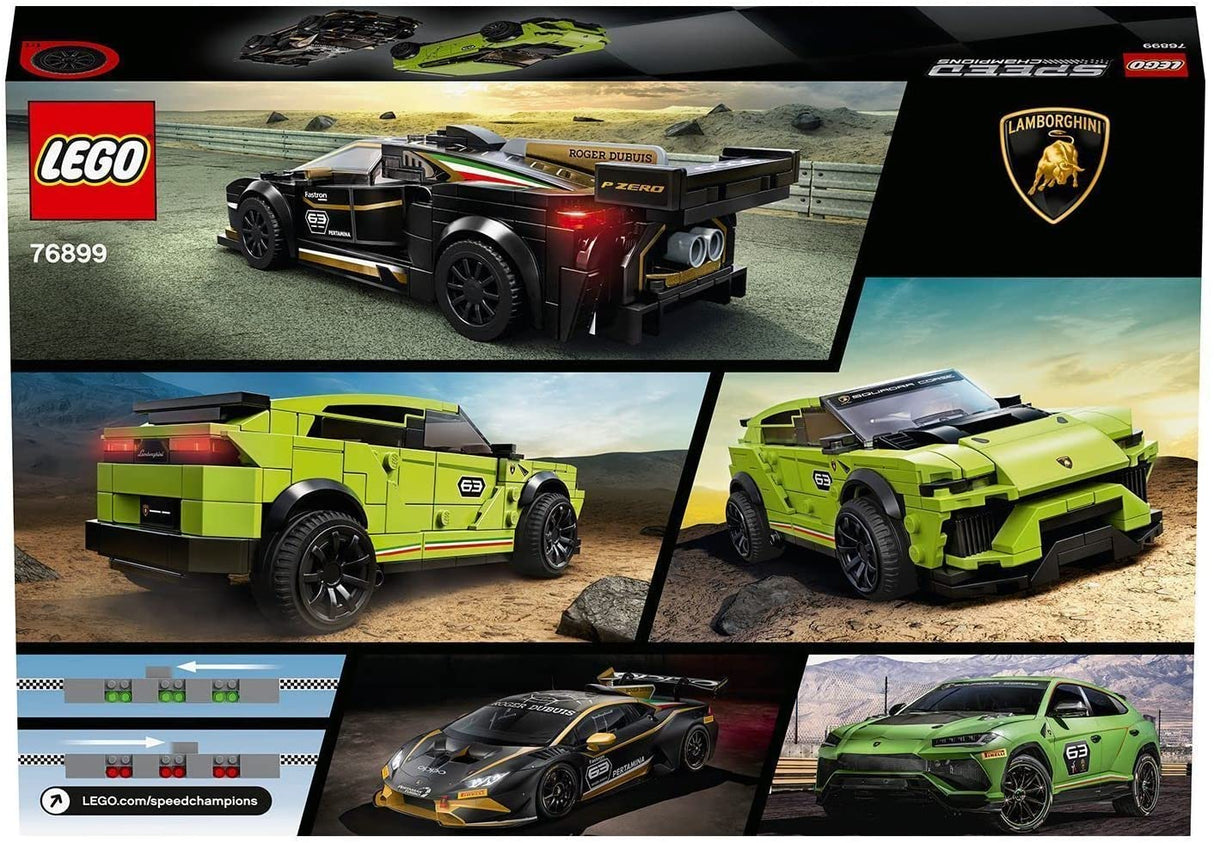 LEGO Speed Champions - Lamborghini Urus ST-X & Lamborghini Huracan Super Trofeo Evo - 76899