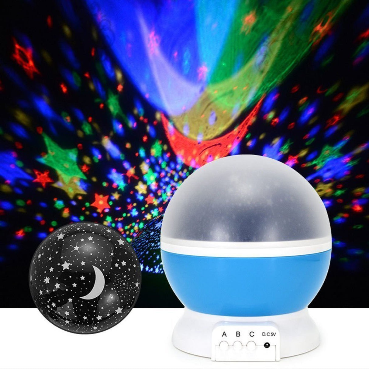 Lampada de Projeção Led Dream Totating Star Projector Lamp - Multi4you®