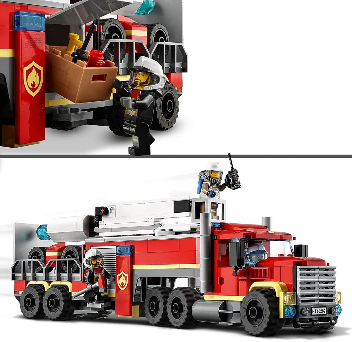 Lego City Unidade De Controlo De Incêndios - 60282