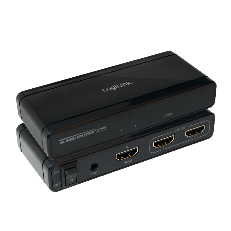 LogiLink Splitter HDMI 1 x 2 4K UHD 3D