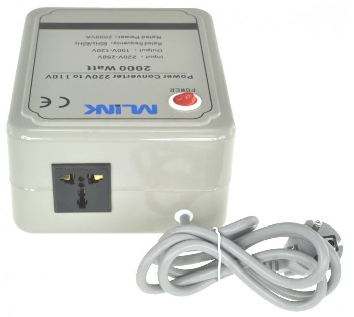 Transformador de corrente 220V a 110V Conversor 2000W