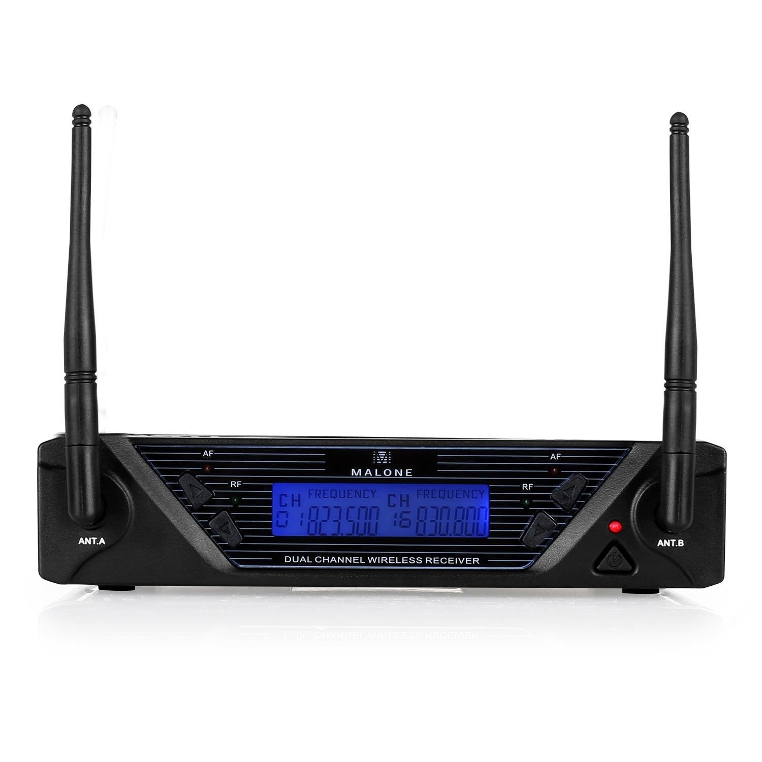 Malone Microfone Wireless com 1 Canal UHF 350 823-832MHz