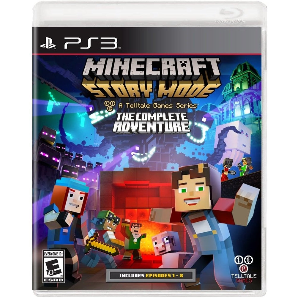 Minecraft Story Mode The Complete Adventure - PS3 ( SEGUNDA MÃO GRADE A)