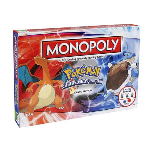 Monopoly Pokémon Kanto Edition - Inglês