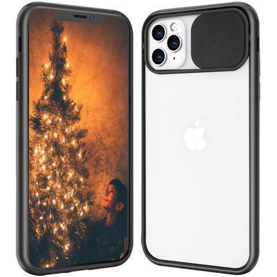 Capa iPhone 11 Pro Híbrida com Protetor de Câmara Deslizante Preto