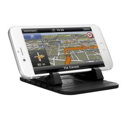 Suporte Adesivo Antideslizante Sbs para Painel de Carro Preto