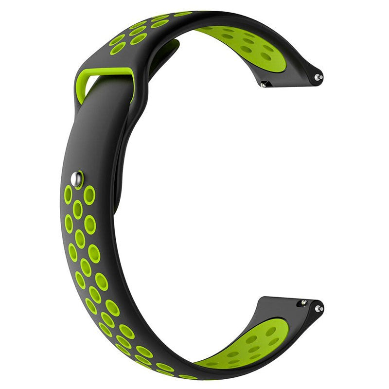 Pulseira de Substituição 20mm Xiaomi Amazfit GTS / Bip / Bip Lite / Bip S / GTR 42mm / Ticwatch / Huawei / Samsung Sport Silicone (Verde)