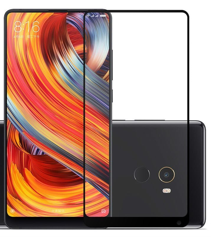 Pelicula Vidro Temperado Full Cover 3D Preto para Xiaomi Mi Mix 2S - Multi4you®