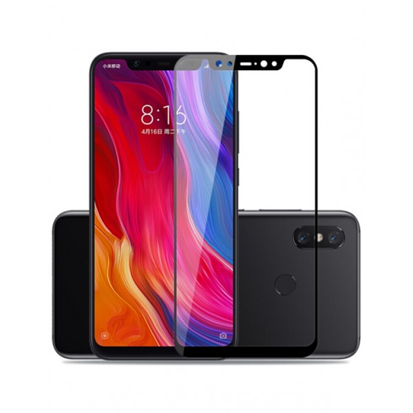 Pelicula Vidro Temperado Full Cover 3D para Xiaomi Mi 8 - Multi4you®