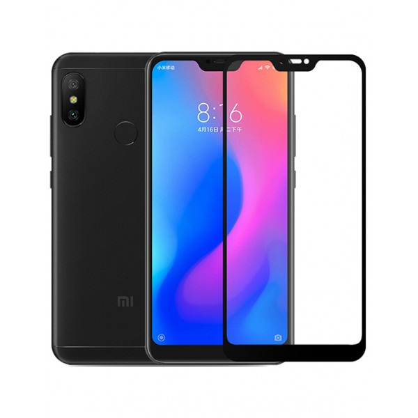 Pelicula Vidro Temperado Full Cover 3D para Xiaomi Mi A2 Lite / Redmi 6 Pro - Multi4you®