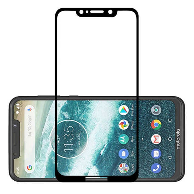 Pelicula Vidro Temperado Full Cover 3D para Motorola One (P30 Play) - Multi4you®
